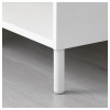 IKEA LATTHET Нога, белый, металл (503.955.94) - зображення 2