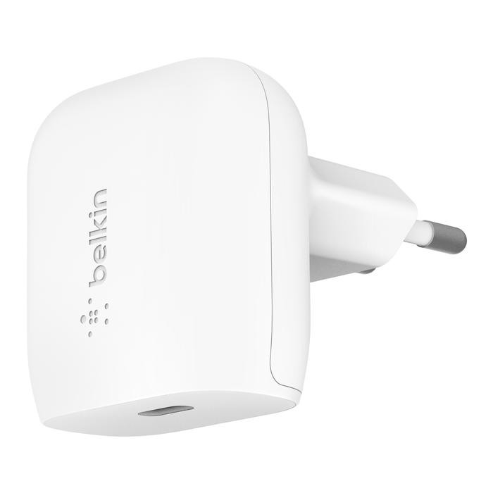 Belkin Home Charger Type-C 20W PD White (WCA003VFWH) - зображення 1