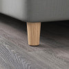 IKEA BRYNILEN Ножка, дуб, 10 см (602.996.91) - зображення 2