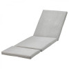 IKEA DUVHOLMEN, 505.122.77, Внутрішня подушка для килимка шезлонга, сірий, 190х60 см - зображення 1