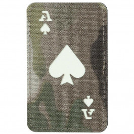   M-Tac Флуоресцентний пластир  Ace Of Spades Laser Cut - Multicam/GID (51109899)