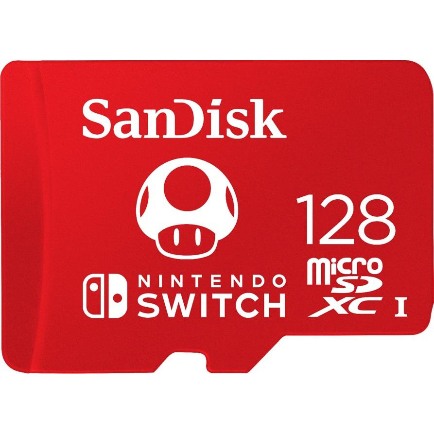 SanDisk 128 GB microSDXC for Nintendo Switch SDSQXAO-128G-GNCZN - зображення 1