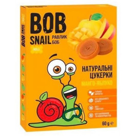 Bob Snail Цукерки  натуральні манго-яблуко, 60 г (4820219345695)