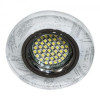 FERON Светильник встраиваемый 8686-2 MR16 серебро с led подсветкой SMD3825 15leds (3200k) Max 50W (28465) - зображення 2