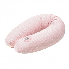 Sleepingg Подушка для годування Стандарт  190х30х18см Горошок Пудра (4820227285105)