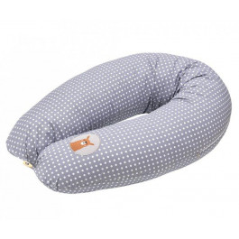 Sleepingg Подушка для годування Стандарт  190х30х18см Горошок Сірий (4820227285082)