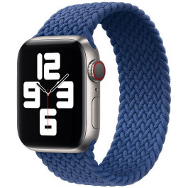   Apple Atlantic Blue Braided Solo Loop - Size 8 для  Watch 38/40mm (MY732)