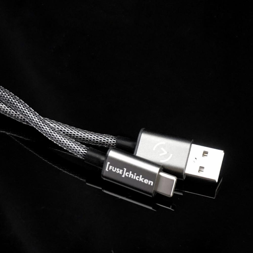 Fuse Chicken USB Cable to USB-C Shield 1m Black (CMC) - зображення 1