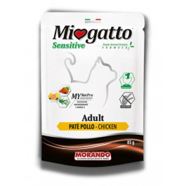 Morando Miogatto Sensitive Adult Chicken 85 г (08340)