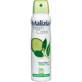 Malizia Парфюмированный дезодорант для женщин  Зеленый чай и огурец 150 мл (8003510024568)