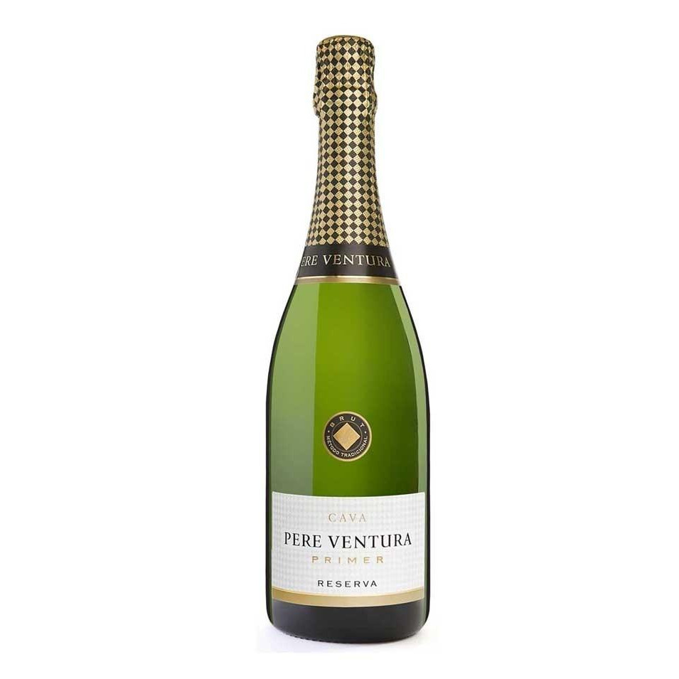 Pere Ventura Вино  Primer Reserva Cava Brut 0,75 л брют кава (сava) біле (8426998208754) - зображення 1