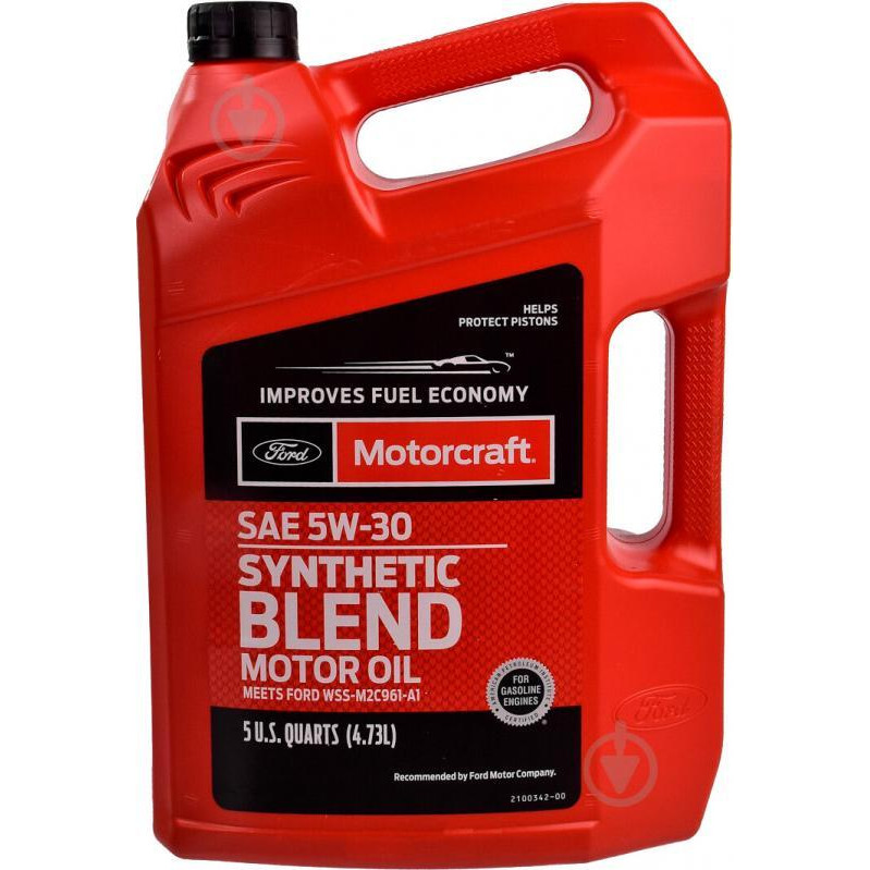 Ford Motorcraft Synthetic Blend Motor Oil 5W-30 4.73л XO5W-305Q3SP - зображення 1