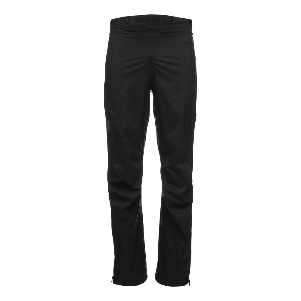 Black Diamond Штани-самоскиди чоловічі  Stormline Stretch FL ZP Rain Pants Long Black (BD Z9LC0002) розмір L - зображення 1