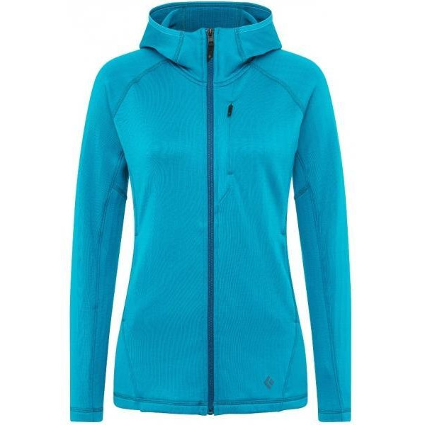 Black Diamond Фліс жіночий  W Factor Hoody Fjord Blue (BD 744080.4032) розмір M - зображення 1