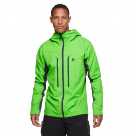 Black Diamond Гірськолижна куртка чоловіча  Dawn Patrol Hybrid Shell Vibrant Green (BD 7450043048) розмір XL