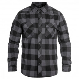 Brandit Check Shirt - Black/Grey (4002-28-4XL)