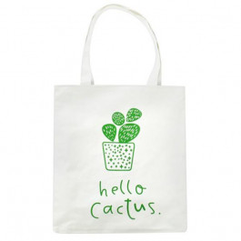 Bambi Екосумка шоппер тканинна  BBG-12-15-18 (Hello Cactus)