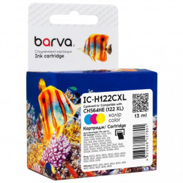 Barva Картридж HP 122XL (CH564HE) 13 мл, 3-х кольоровий CI-BAR-HP-CH564HE-C (IC-H122CXL)