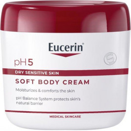 Eucerin Зволожуючий крем  для чутливої шкіри PH5 450 мл (6001051004232)