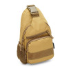 Monsen Чоловіча тактична сумка-слінг із текстилю кольору хакі  (22160) - зображення 1