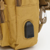 Monsen Чоловіча тактична сумка-слінг із текстилю кольору хакі  (22160) - зображення 5