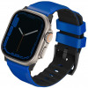 Uniq Ремінець Apple Watch 49/45/44/42mm  Linus Airosoft Cilicone (Racing Blue) - зображення 1