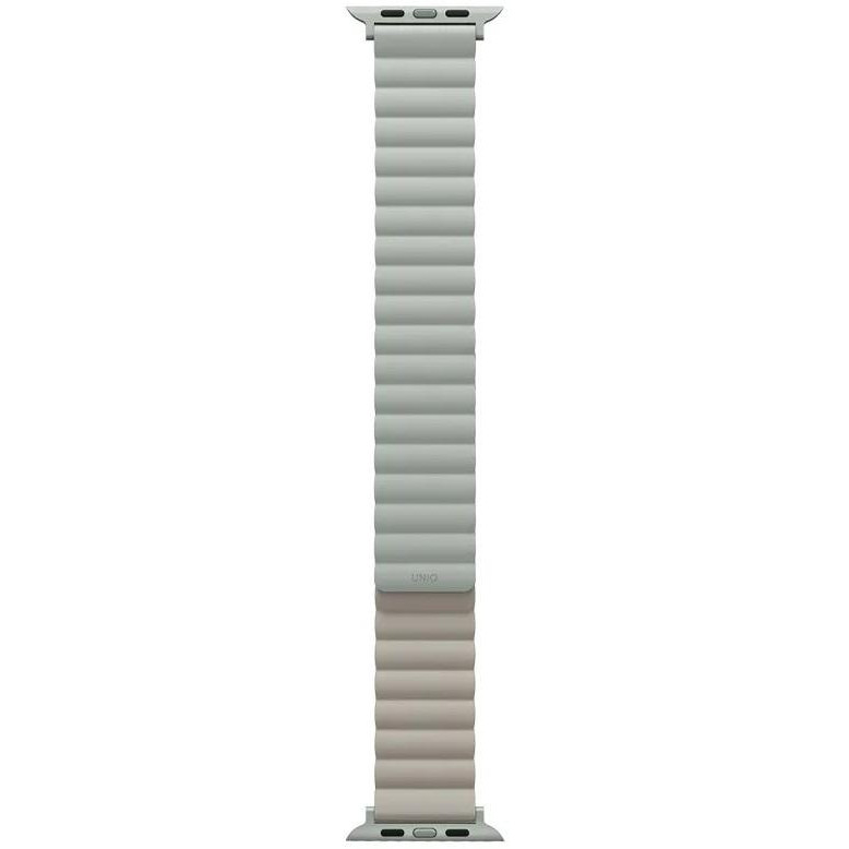 Uniq Ремінець Apple Watch Strap 49/45/44/42 mm  Revix Reversible Magnetic - Sage (Sage/Beige) - зображення 1