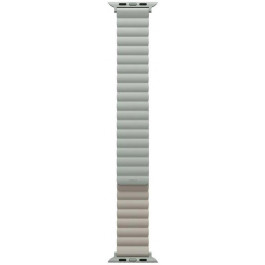Uniq Ремінець Apple Watch Strap 49/45/44/42 mm  Revix Reversible Magnetic - Sage (Sage/Beige)