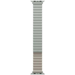   Uniq Ремінець Apple Watch Strap 49/45/44/42 mm  Revix Reversible Magnetic - Sage (Sage/Beige)