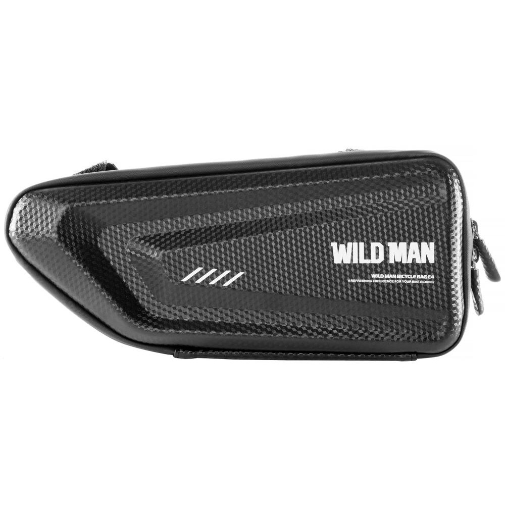 Like.Bike Сумка на раму Wild Man (Black) - зображення 1