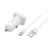 Borofone BZ12 Lasting Power + USB Type-C White (BZ12ACW) - зображення 5