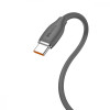 Baseus Jelly Liquid Silica Gel USB Type-C 1.2m 100W Black (CAGD010001) - зображення 3