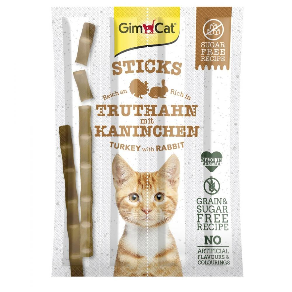 GimCat Sticks Turkey & Rabbit 4 шт G-420905/420530 - зображення 1