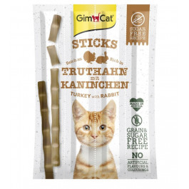 GimCat Sticks Turkey & Rabbit 4 шт G-420905/420530