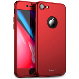   iPaky 360 Full Protection iPhone 7 Plus/8 Plus Red