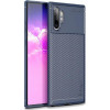 iPaky Carbon Fiber Series Samsung N975 Galaxy Note 10+ Navy Blue - зображення 1