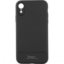 iPaky Carbon Fiber TPU Case iPhone X Gray