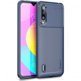 iPaky Carbon Fiber Series Xiaomi Mi A3/Mi CC9e Navy Blue