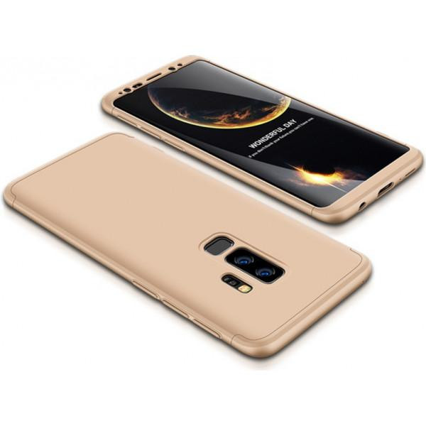 GKK 3 in 1 Hard PC Case Samsung Galaxy S9+ Gold - зображення 1