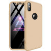 GKK 3 in 1 Hard PC Case Apple iPhone X Gold - зображення 1