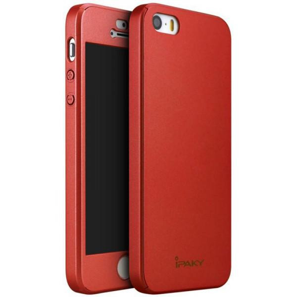 iPaky 360 Full Protection iPhone 5/5S/SE Red - зображення 1