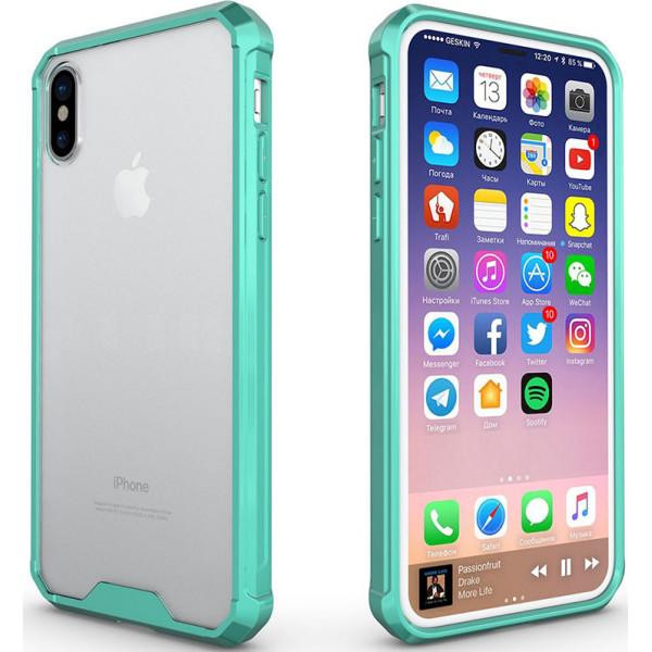 TOTO PC Shockproof case iPhone X Green - зображення 1