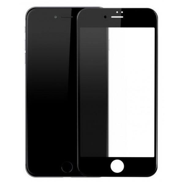 Cooyee 2,5D Full Cover Silk Printed Tempered Glass for iPhone 7 Plus Black - зображення 1