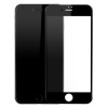 Cooyee 2,5D Full Cover Silk Printed Anti-blue light Tempered Glass iPhone 7 Plus Black - зображення 1