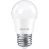 MAXUS LED G45 5W 4100K 220V E27 (1-LED-742) - зображення 1