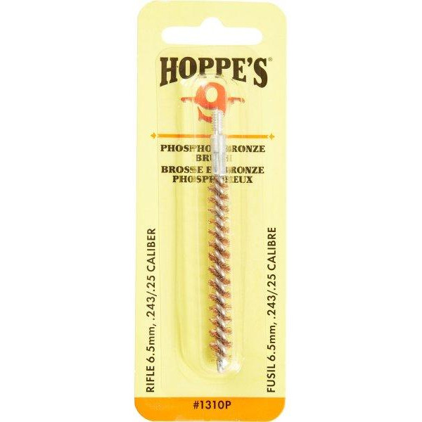 Hoppe's Бронзова щітка для чистки зброї Hoppes Phosphor Bronze Brush .243/.257/6мм/6.5мм - зображення 1