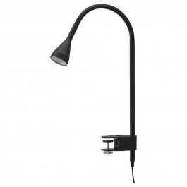 IKEA NAVLINGE LED на струбцине, черный (104.082.73)