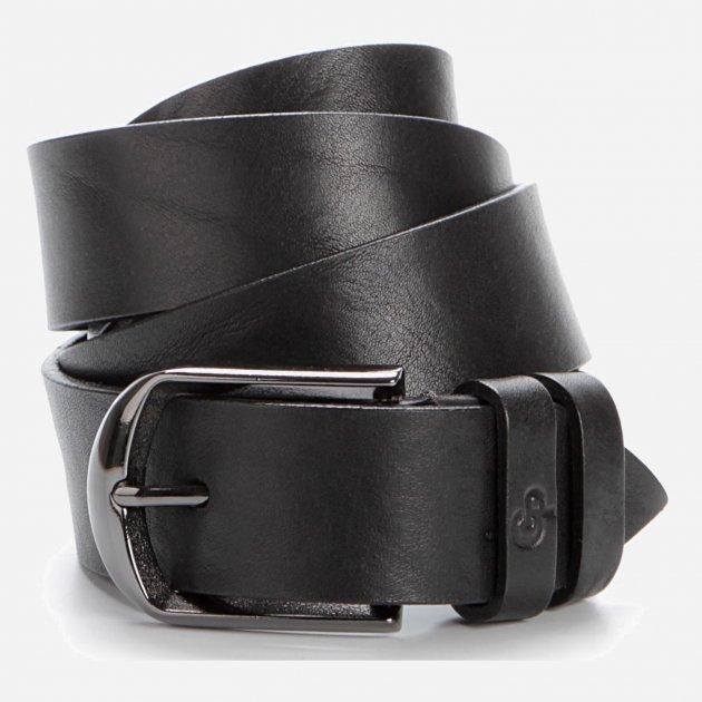 Grande Pelle Ремень кожаный  00772 120 см Черный (leather-00772) - зображення 1