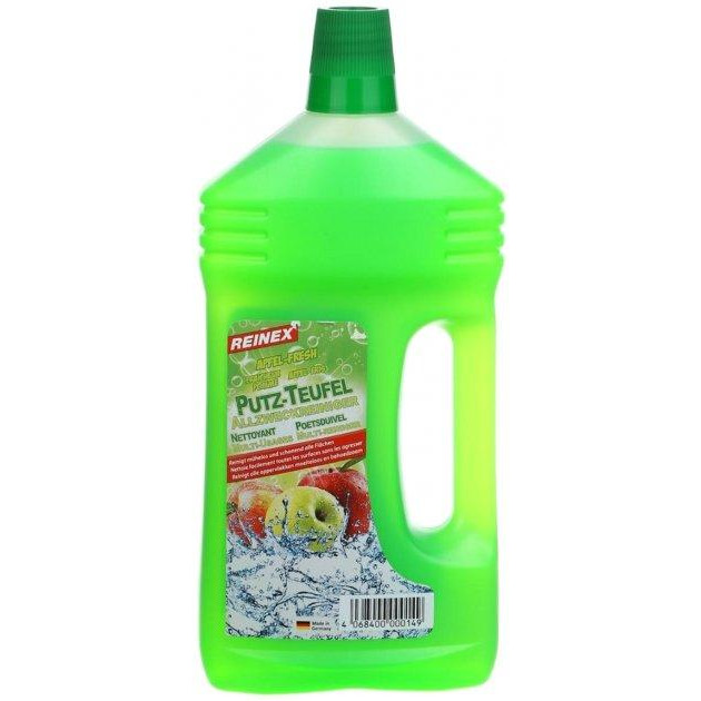 Reinex Универсальное чистящее средство Яблоко  Putz-Teufel Apfel Fresh 1000 мл (4068400000149) - зображення 1