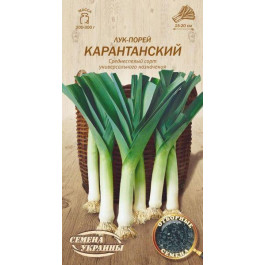 ТМ "Семена Украины" Насіння  цибуля-порей Карантанська 590700 1г